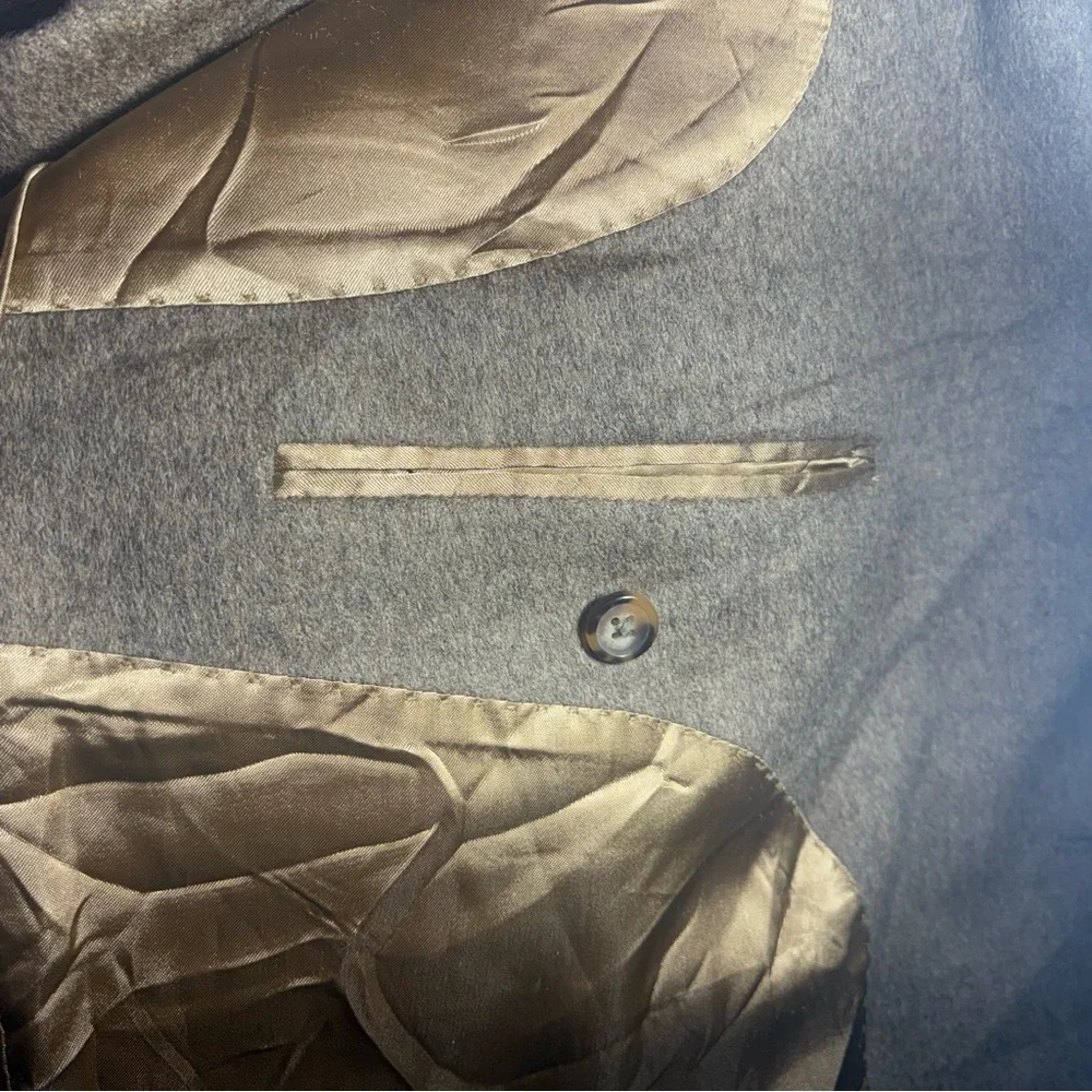 Bill Blass Men’s Coat Tan 100% Camel Hair Size 46L